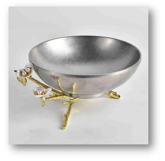 Plateau de Fruits Inox & Alliage – Doré & Inox