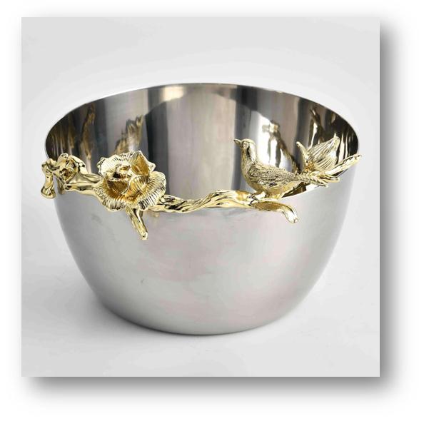 Plateau de Fruits Inox & Zinc – Doré & Inox