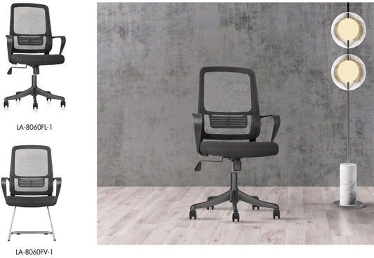 Fauteuil à roulettes bureau Noir
