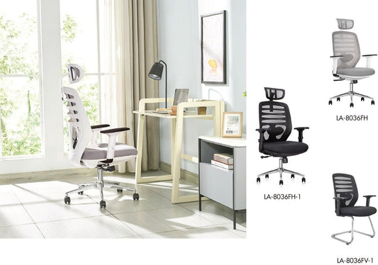 Fauteuil à roulettes bureau Gris Clair