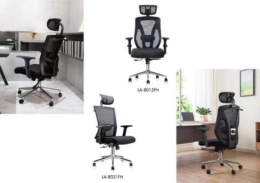 Fauteuil à roulettes bureau Noir