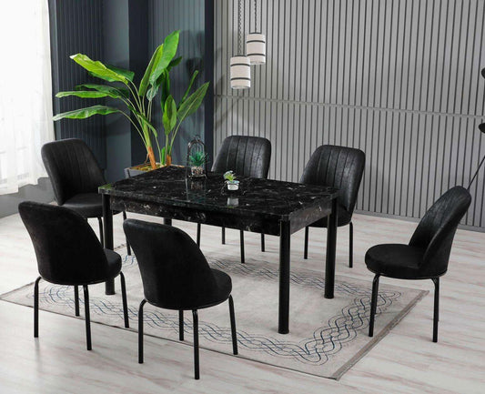 TABLE OVAL AHSAP KELEBEK DAR
